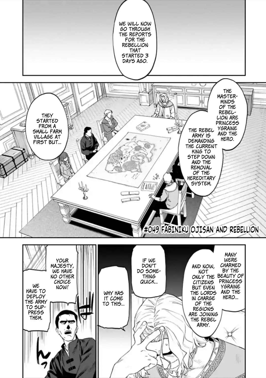 Fantasy Bishoujo Juniku Ojisan To - Chapter 49: Fabiniku Ojisan And Rebellion