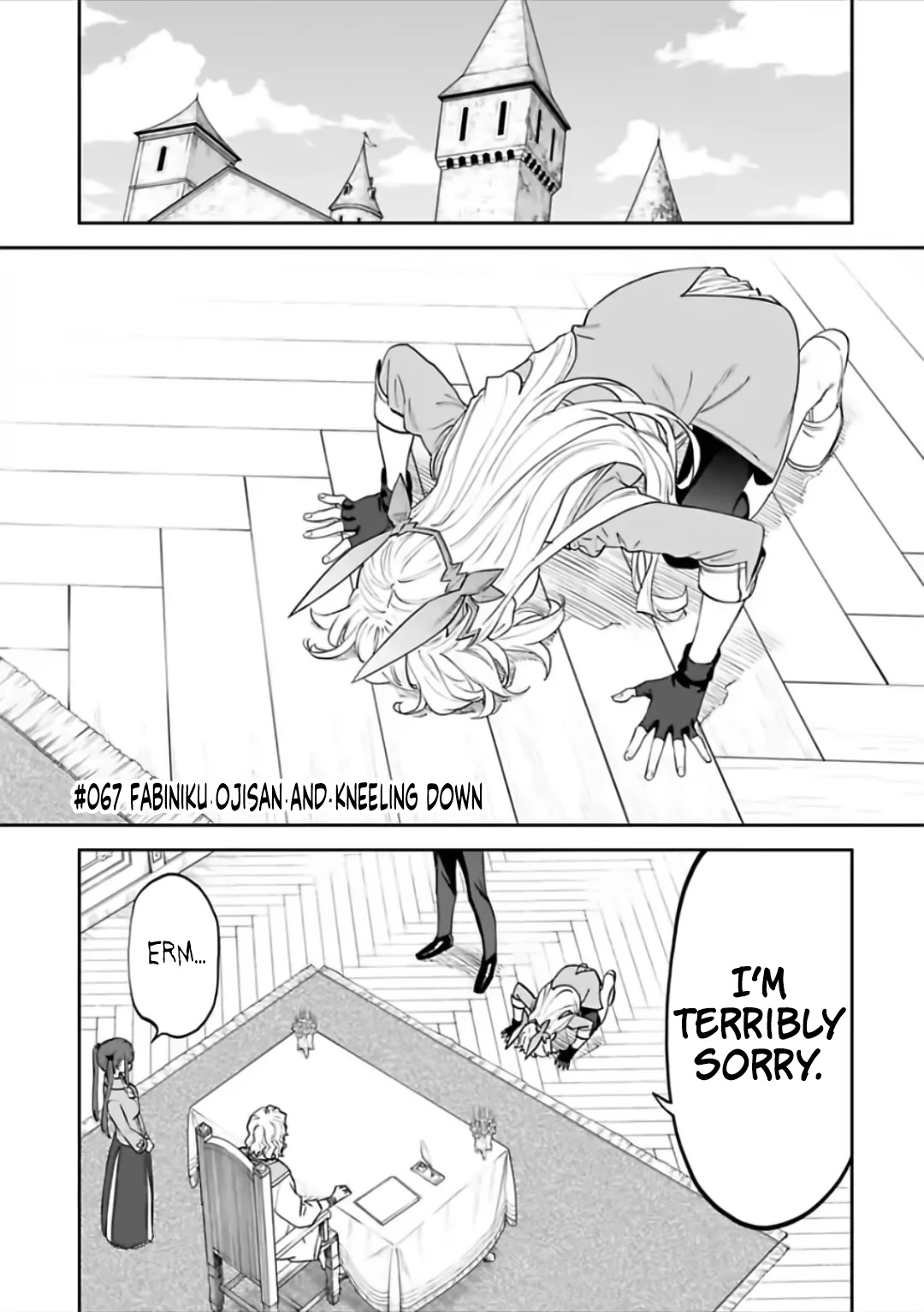 Fantasy Bishoujo Juniku Ojisan To - Chapter 67: Fabiniku Ojisan And Kneeling Down