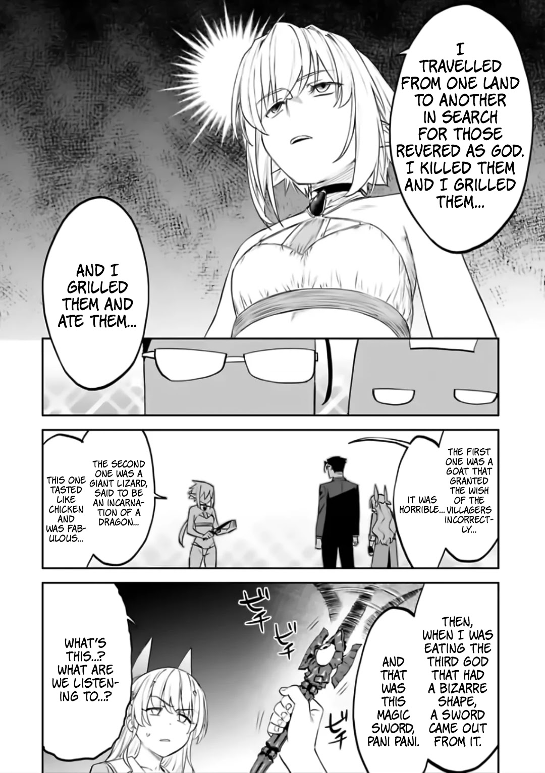 Fantasy Bishoujo Juniku Ojisan To - Chapter 72: Fabiniku Ojisan And God Eater