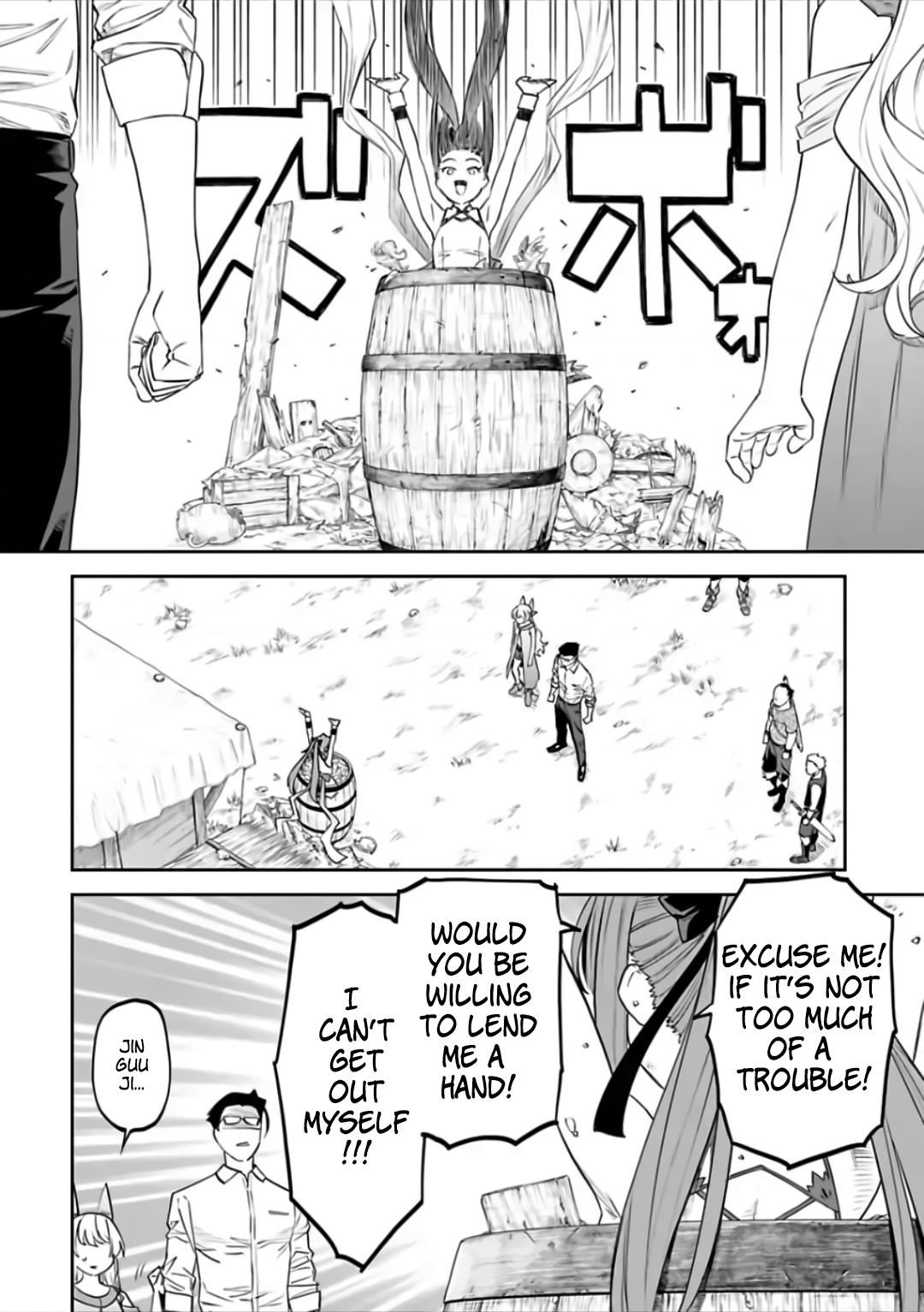 Fantasy Bishoujo Juniku Ojisan To - Chapter 80: Fabiniku Ojisan And A Person In Distress