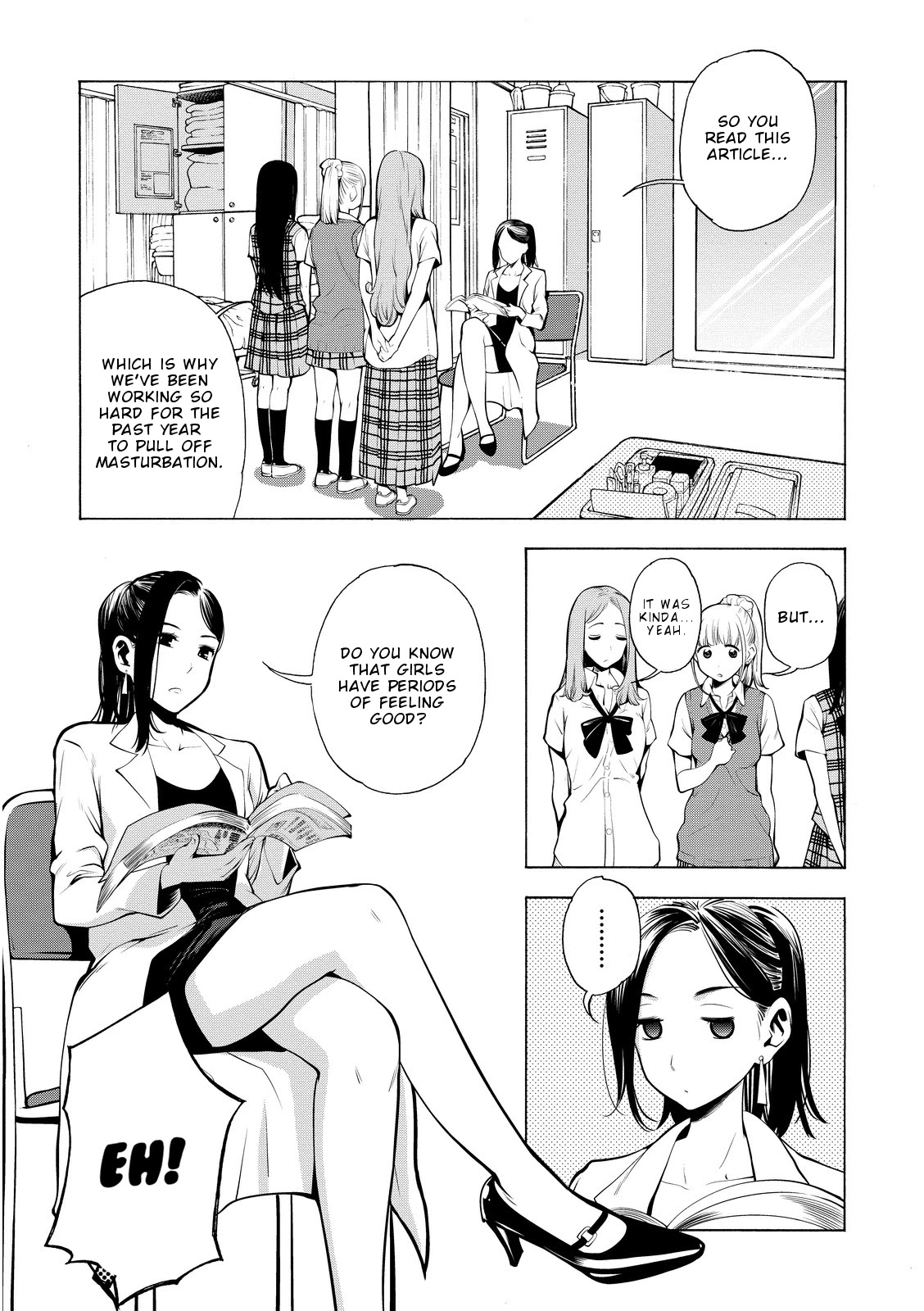 G Joushi! - Chapter 17: To Climax, To Receive