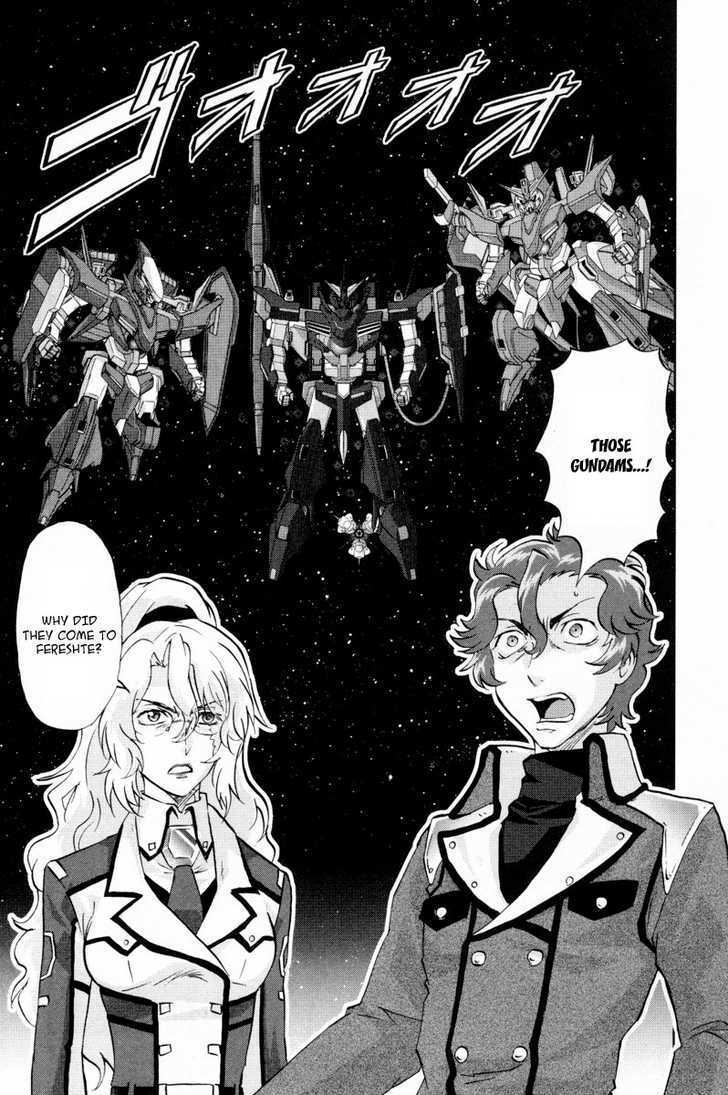 Kidou Senshi Gundam 00F - Vol.1 Chapter 4 : Celestial Being Vs Fereshte