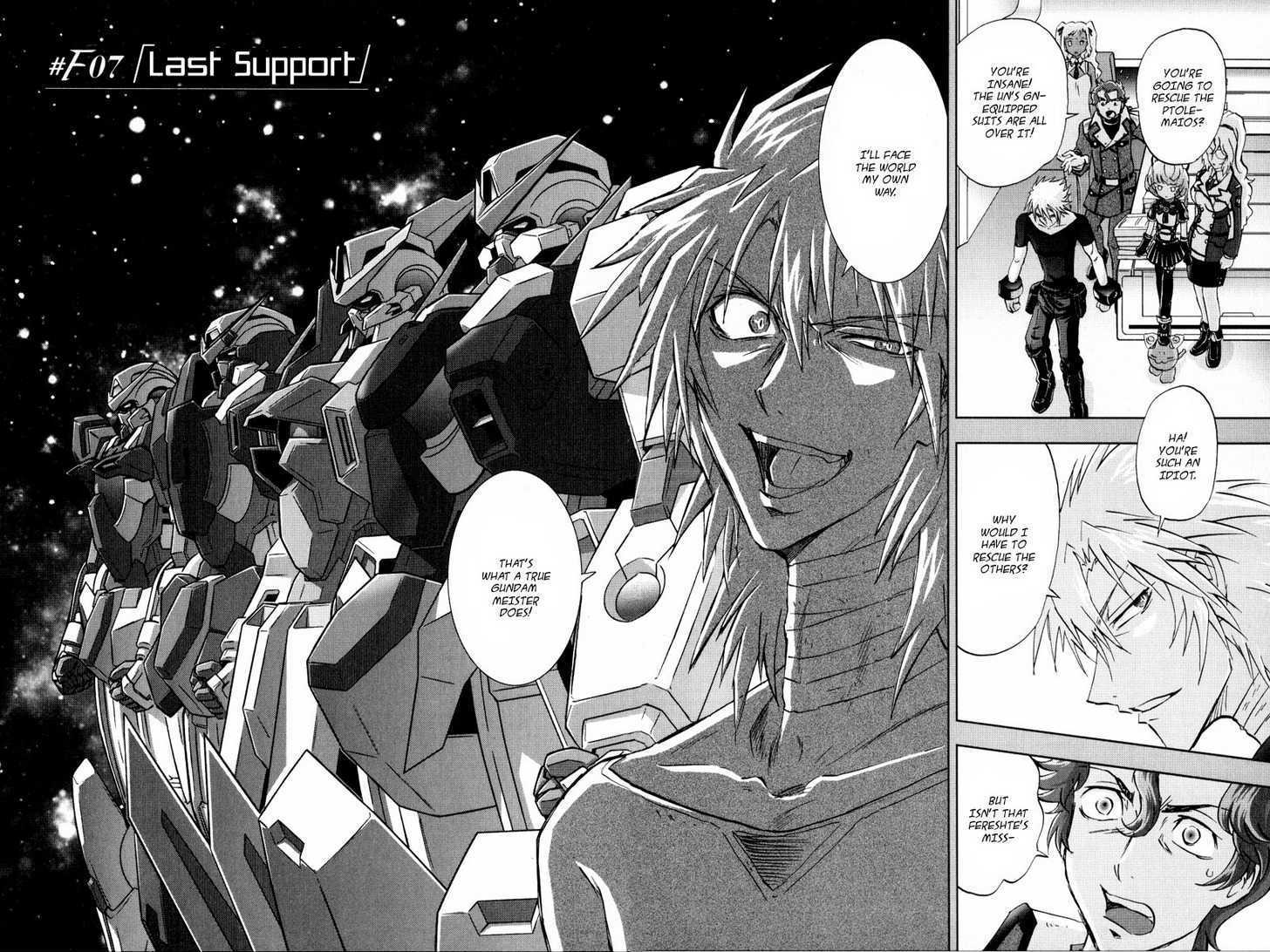 Kidou Senshi Gundam 00F - Vol.2 Chapter 7 : Last Support