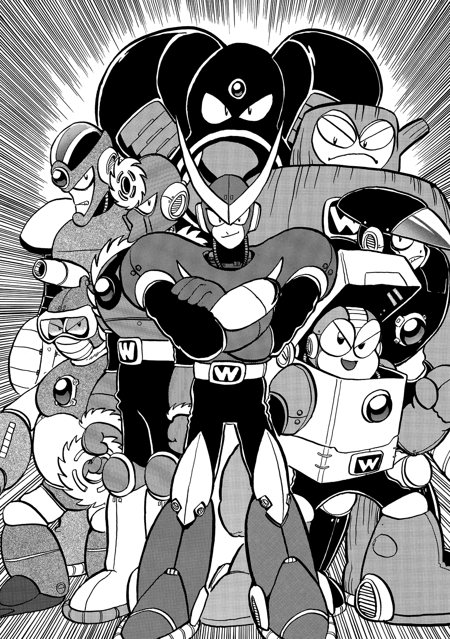 Rockman Megamix - Vol.2 Chapter 4: The Men Who Made Rockman — Rockman Birth Legend (Part Two)