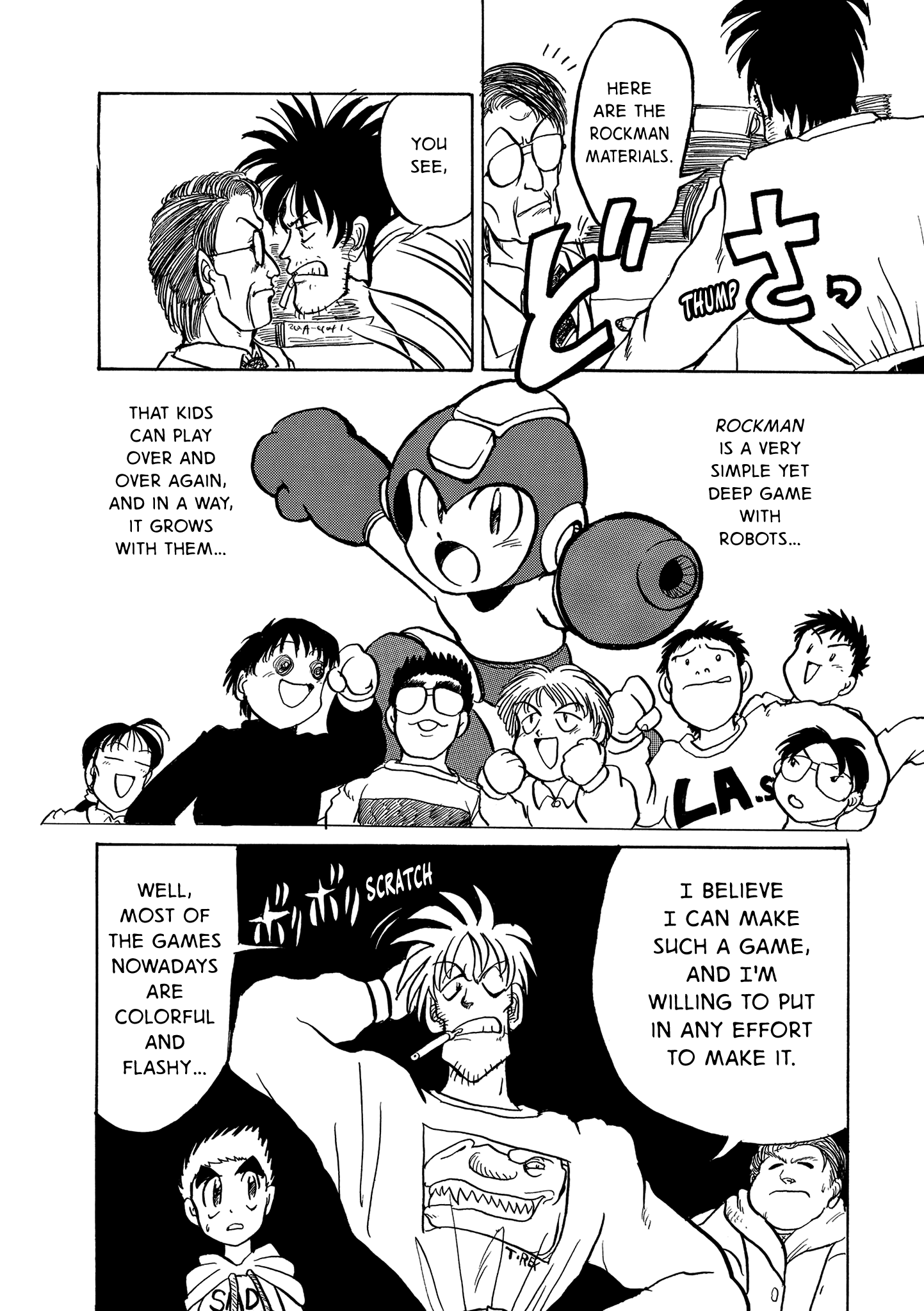 Rockman Megamix - Vol.1 Chapter 5: The Men Who Made Rockman — Rockman Birth Legend (Part One)