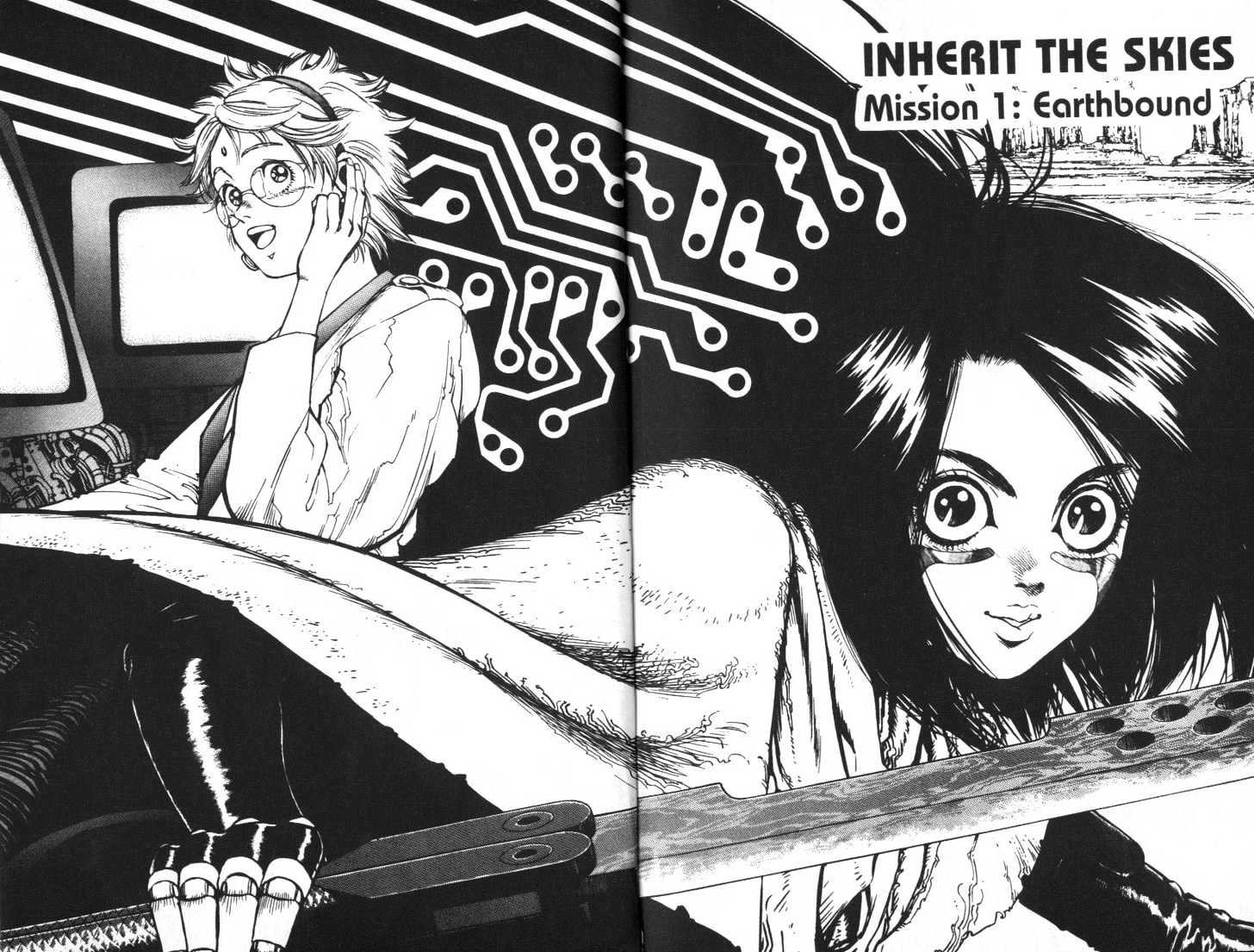 Battle Angel Alita - Vol.7 Chapter 36: Inherit The Skies - Mission 1: Earthbound