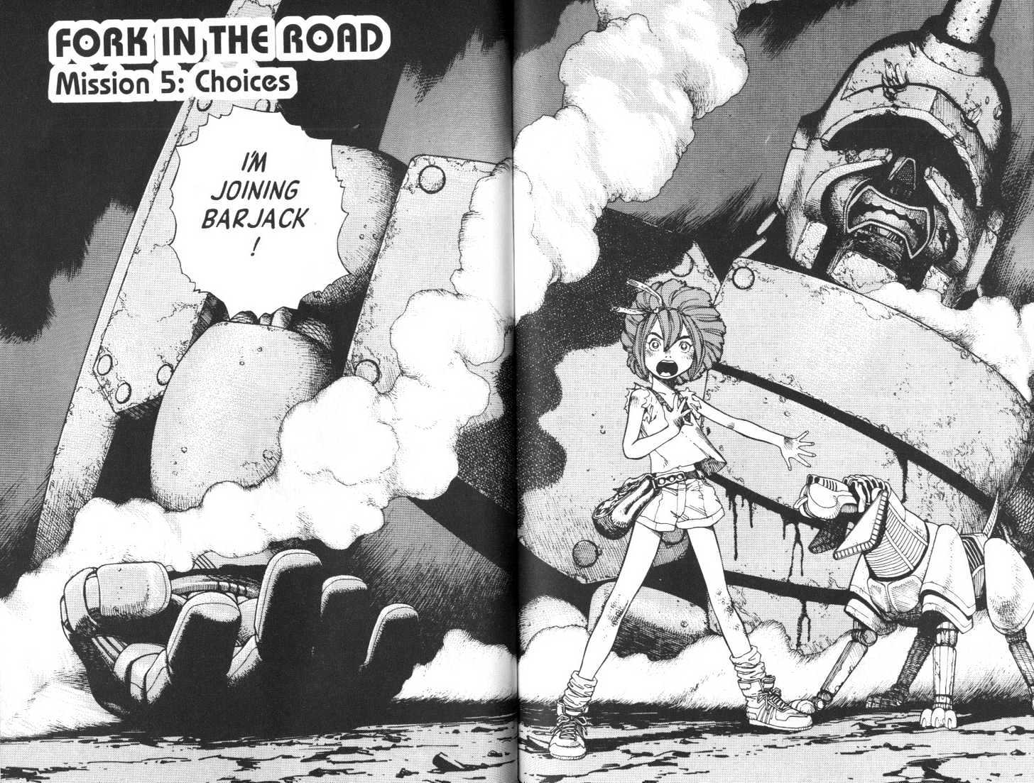 Battle Angel Alita - Vol.7 Chapter 40: Fork In The Road - Mission 5: Choices