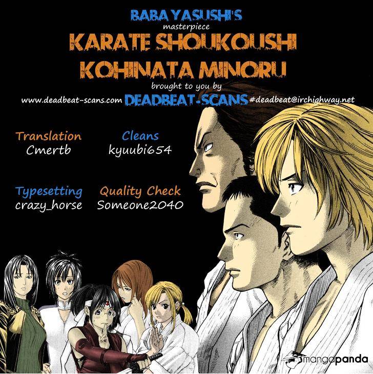 Karate Shoukoushi Kohinata Minoru - Chapter 306 : The Top Candidate To Win