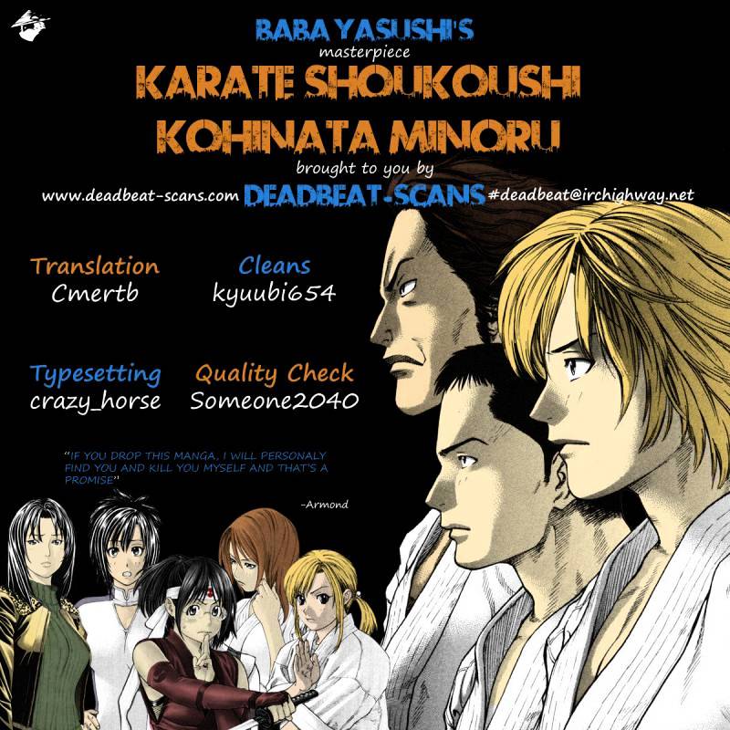 Karate Shoukoushi Kohinata Minoru - Chapter 267 : The Link Between Warriors