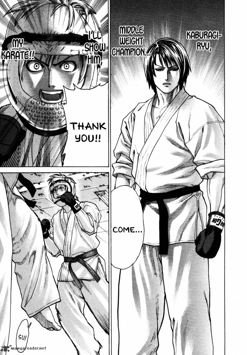 Karate Shoukoushi Kohinata Minoru - Chapter 95 : Challange To The Middleweight Champion