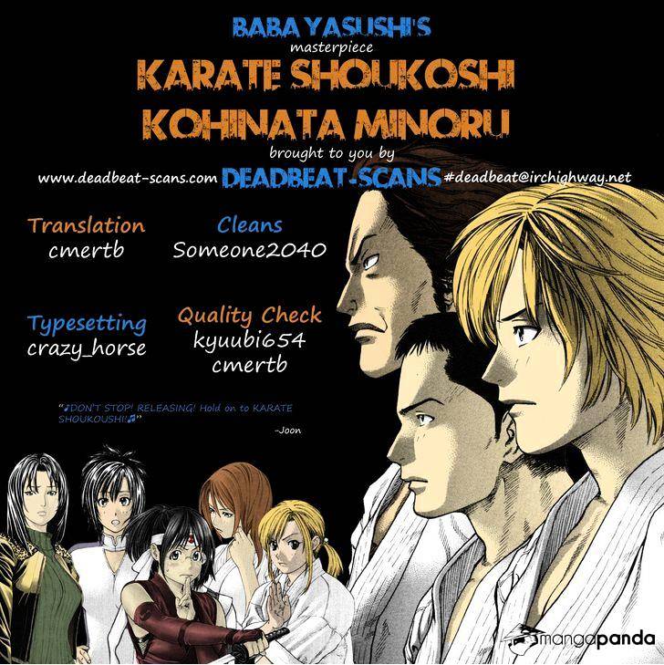 Karate Shoukoushi Kohinata Minoru - Chapter 277 : Karate Vs Yankee