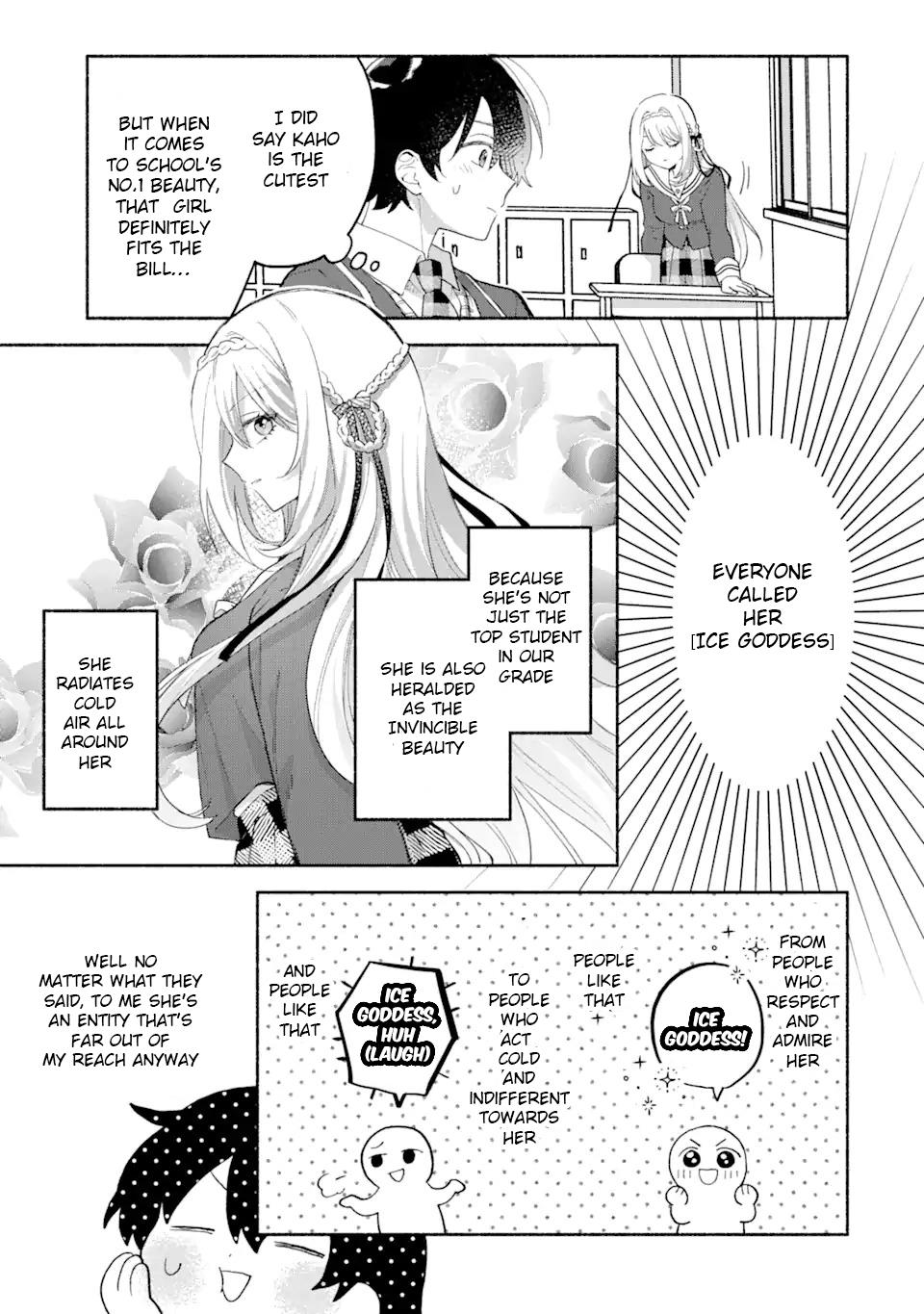 Cool Na Megami-Sama To Issho Ni Sundara, Amayakashi Sugite Ponkotsu Ni Shite Shimatta Ken Ni Tsuite - Chapter 1.1: Ice Goddess