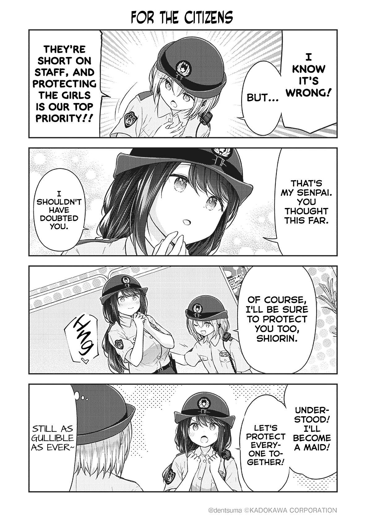 Constable Sakuma And Constable Hanaoka Started Dating - Chapter 4