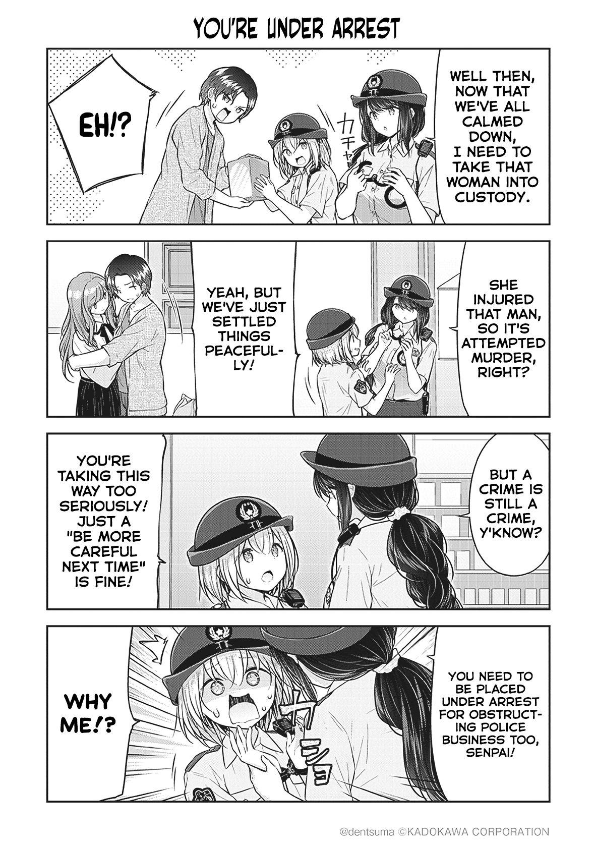 Constable Sakuma And Constable Hanaoka Started Dating - Chapter 3