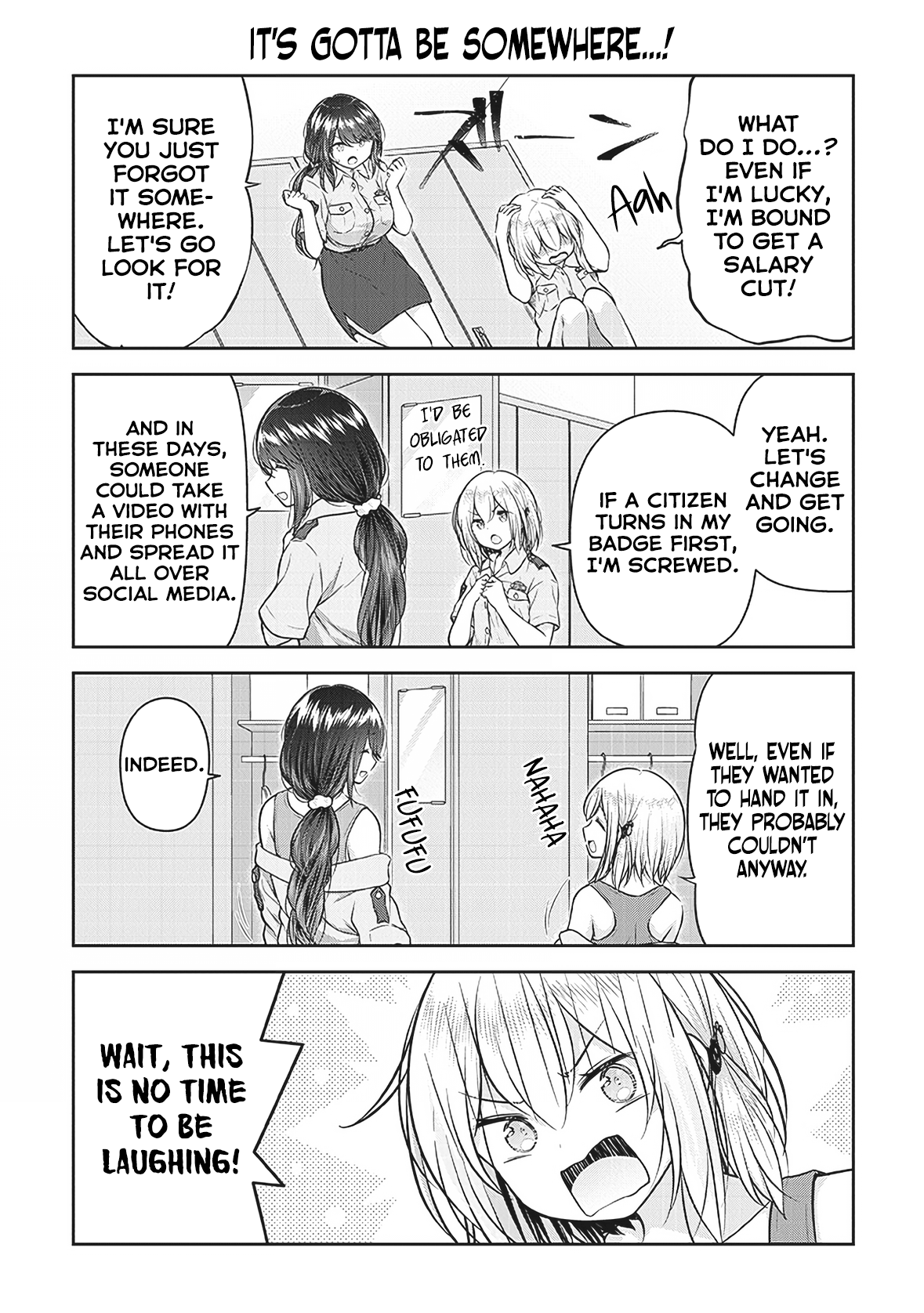 Constable Sakuma And Constable Hanaoka Started Dating - Vol.1 Chapter 7