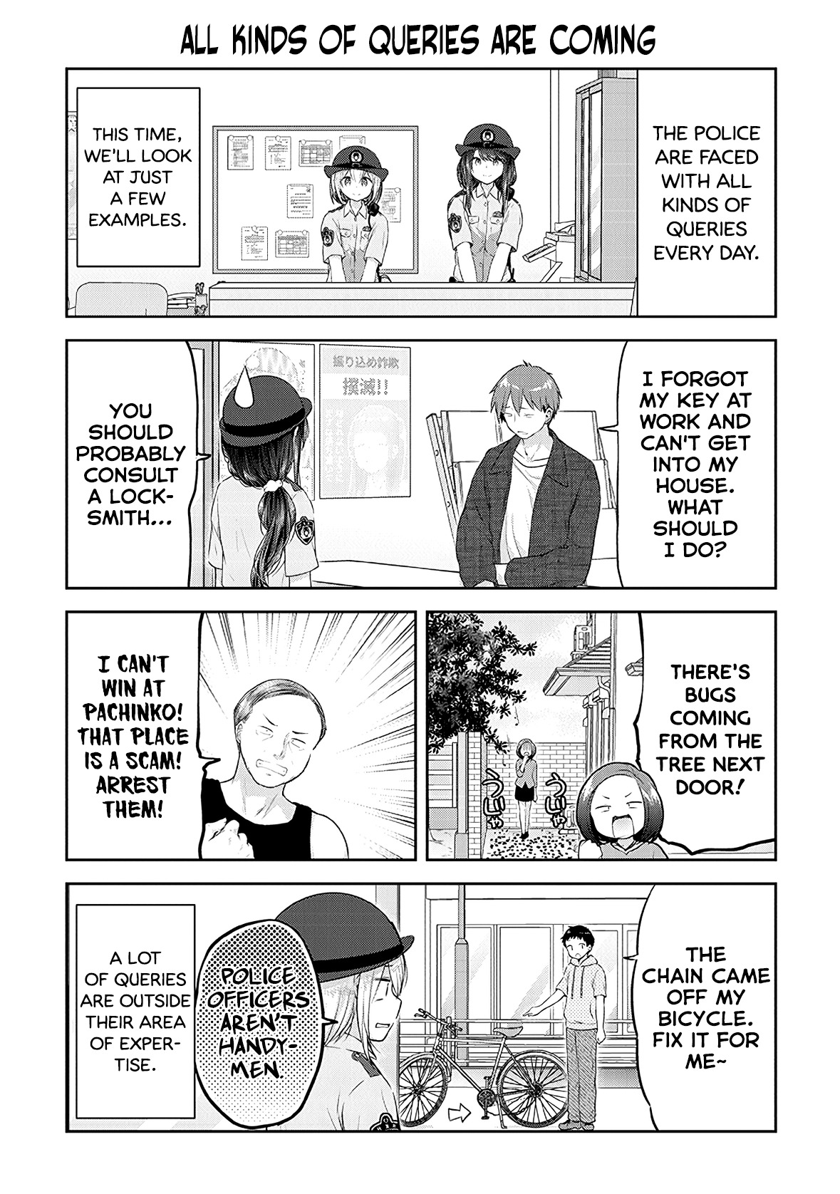 Constable Sakuma And Constable Hanaoka Started Dating - Chapter 11