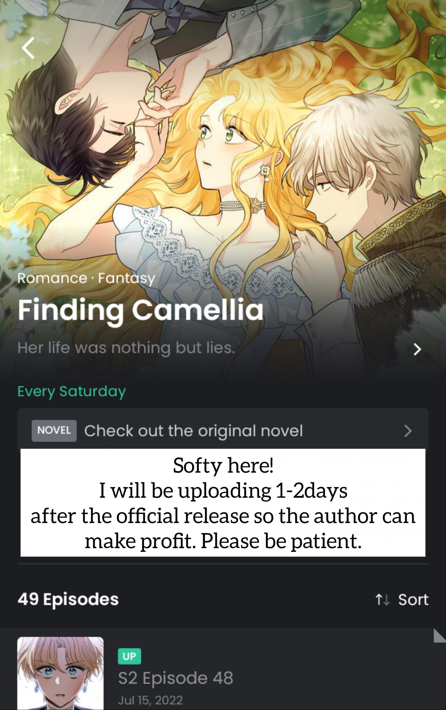 Finding Camellia - Notice