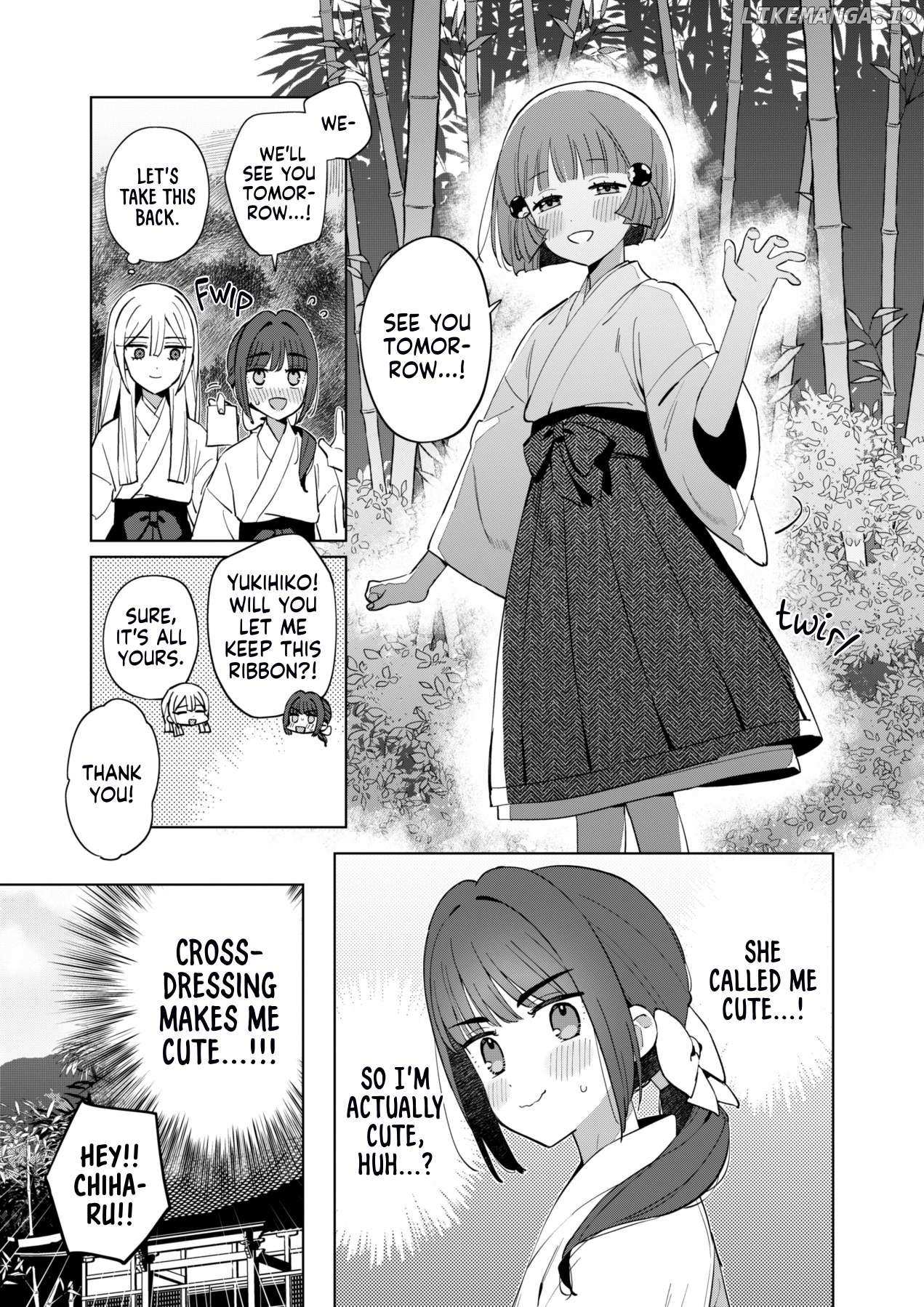 Chiharu-Kun Doesn't Want To Crossdress - Chapter 1