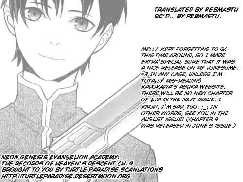 Neon Genesis Evangelion: Gakuen Datenroku - Vol.3 Chapter 9 : Stage 09