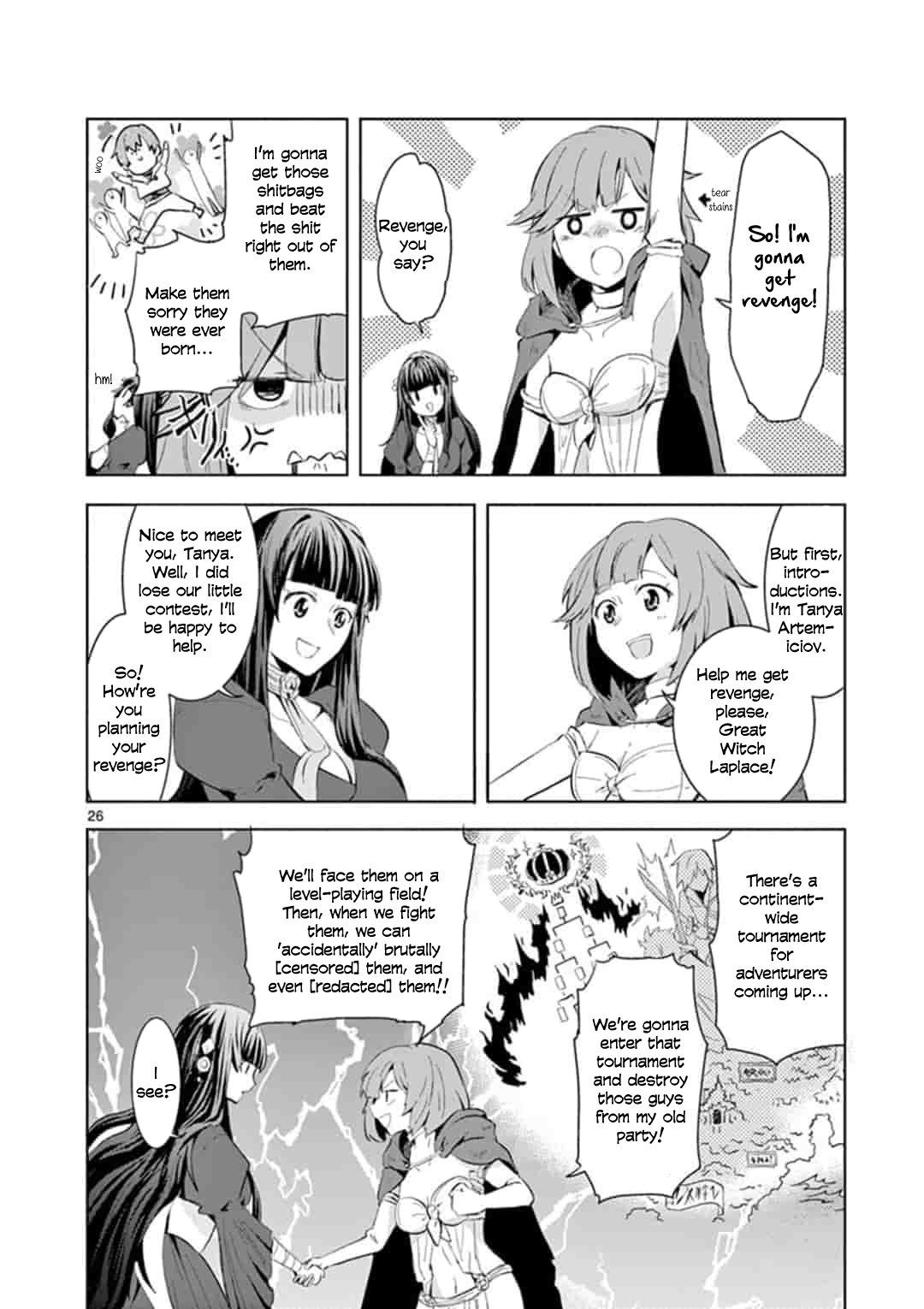 Onna Dakara, To Party Wo Tsuihou Sareta No De Densetsu No Majo To Saikyou Tag Wo Kumimashita - Chapter 1