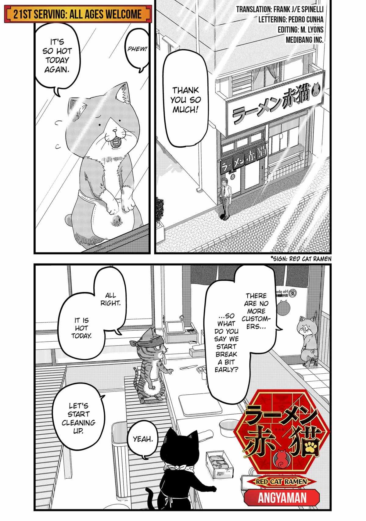 Ramen Aka Neko - Chapter 21