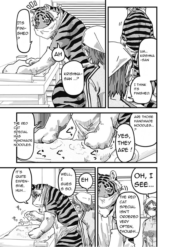 Ramen Aka Neko - Chapter 4: Tiger Of The Noodle-Making Room