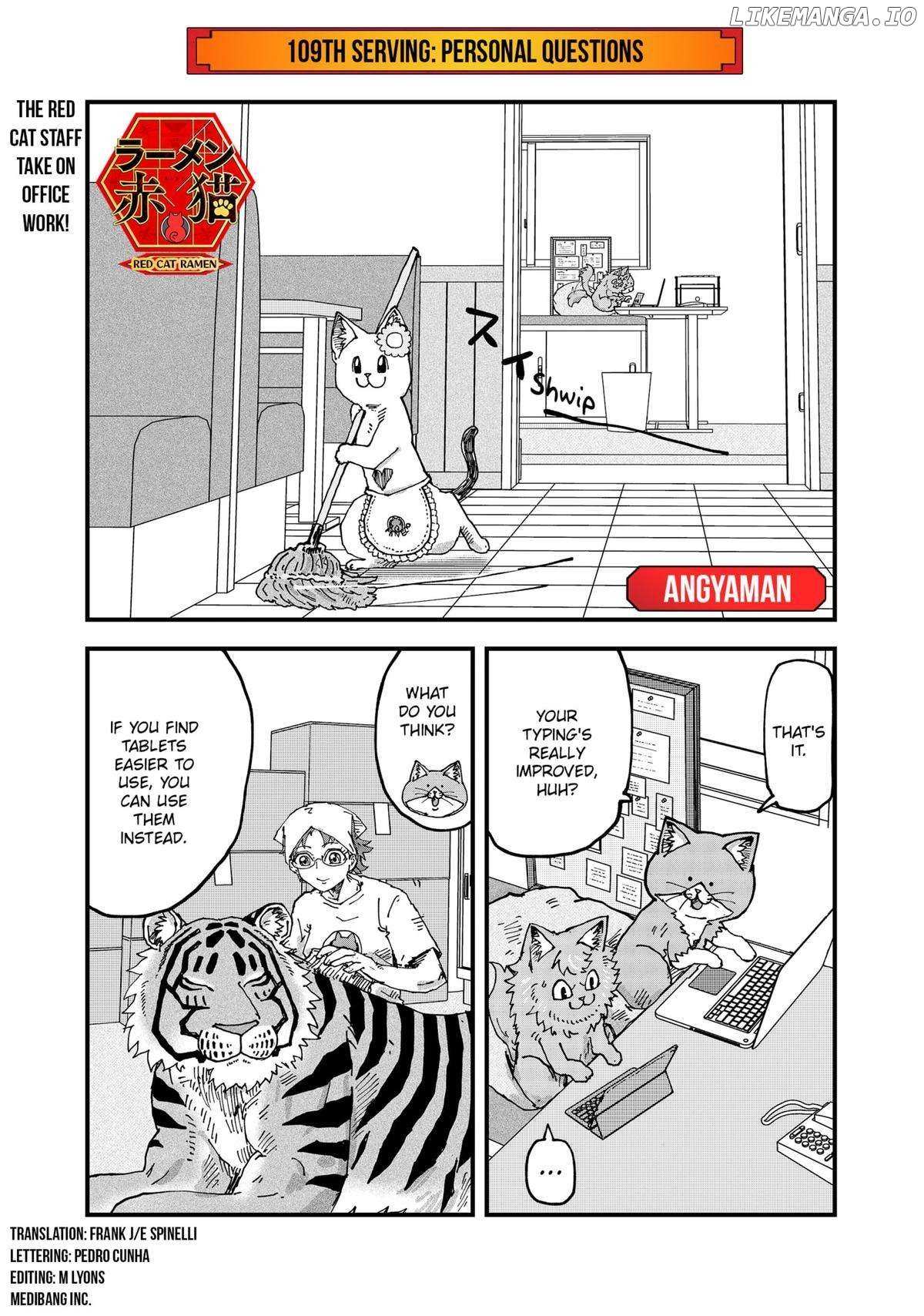 Ramen Aka Neko - Chapter 109