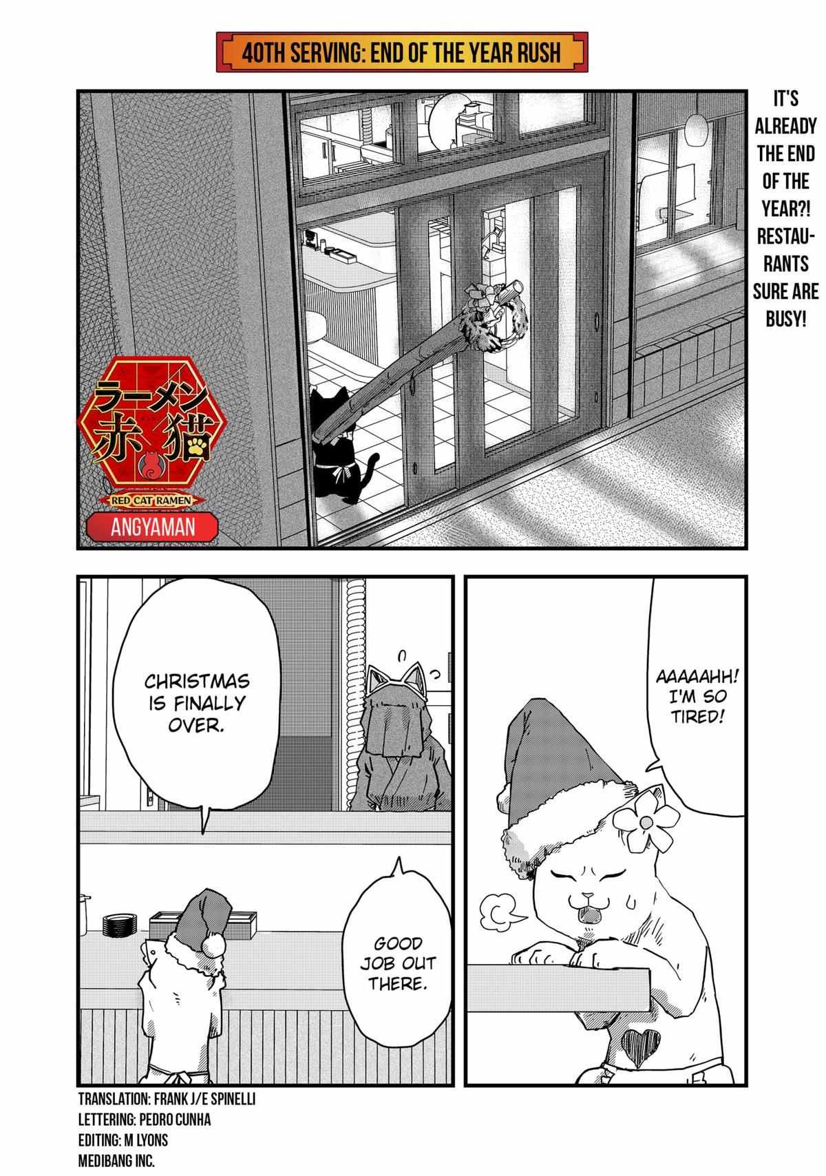 Ramen Aka Neko - Chapter 40