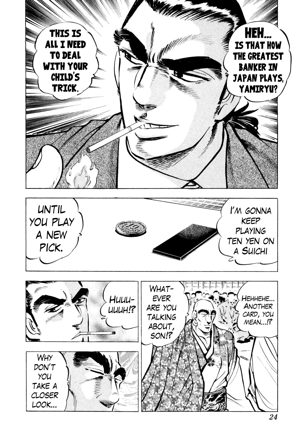 Legend Of The End-Of-Century Gambling Wolf Saga - Vol.4 Chapter 24: The Great Tehonbiki Gamble, Part 11