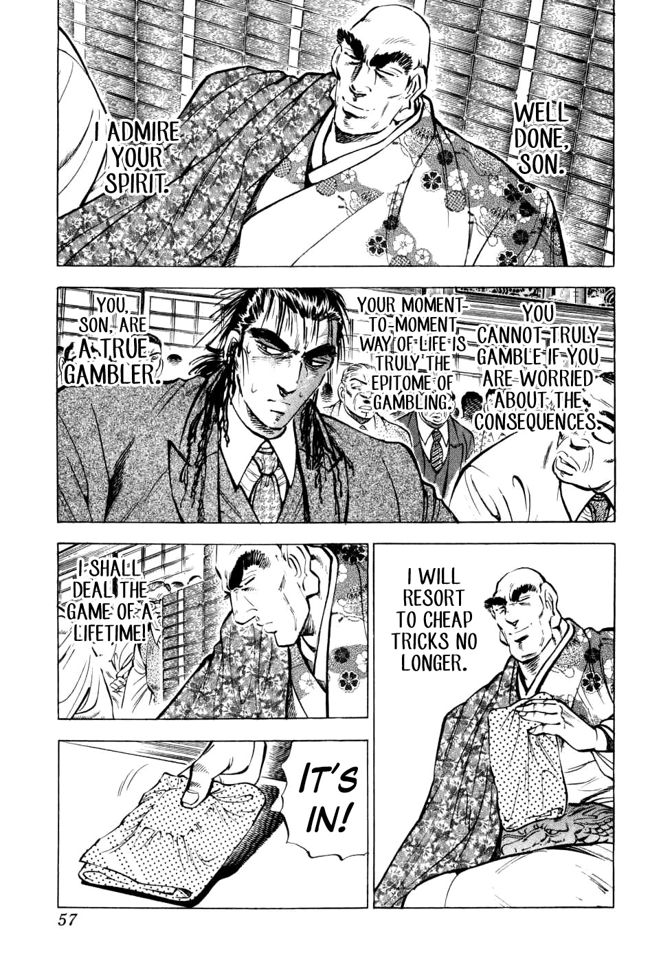 Legend Of The End-Of-Century Gambling Wolf Saga - Vol.4 Chapter 26: The Great Tehonbiki Gamble, Part 13