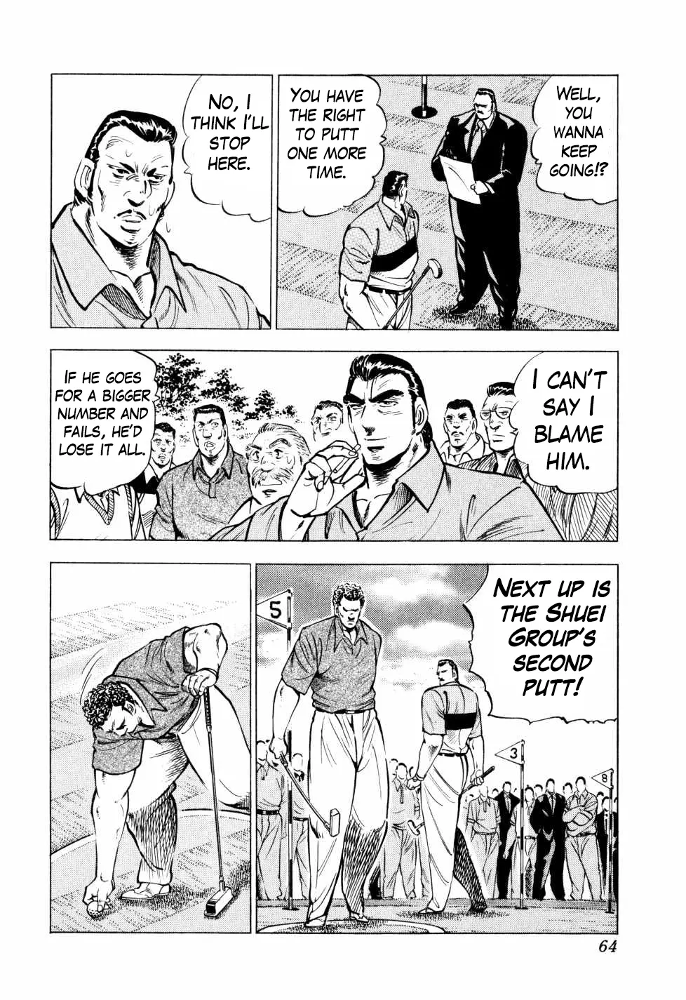 Legend Of The End-Of-Century Gambling Wolf Saga - Vol.5 Chapter 34: Golf Betting, Part 6