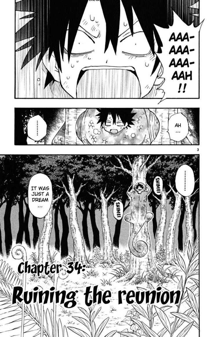 Law Of Ueki Plus - Vol.4 Chapter 34 : Ruining The Reunion