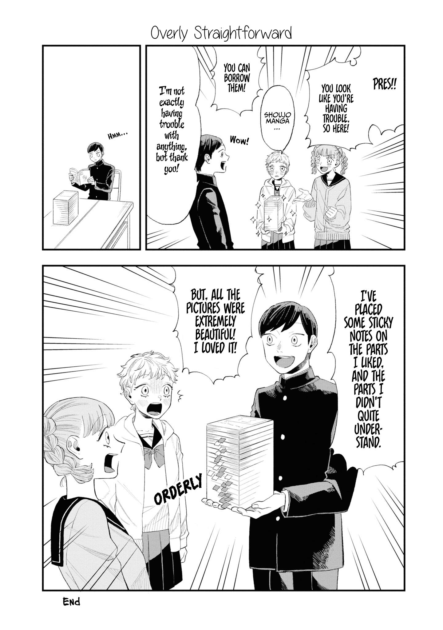 The Overly Straightforward Natsume-Kun Can't Properly Confess - Vol.1 Chapter 12.5: Extras