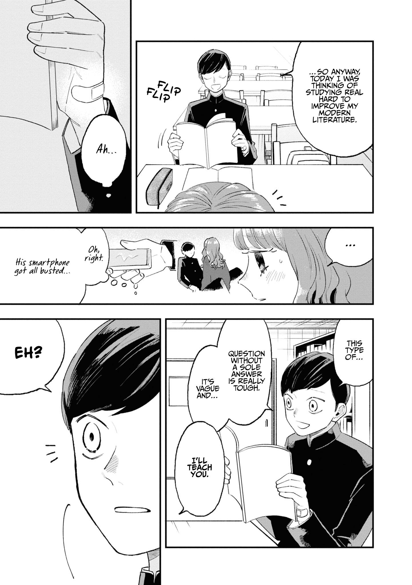 The Overly Straightforward Natsume-Kun Can't Properly Confess - Vol.1 Chapter 7: Guidance