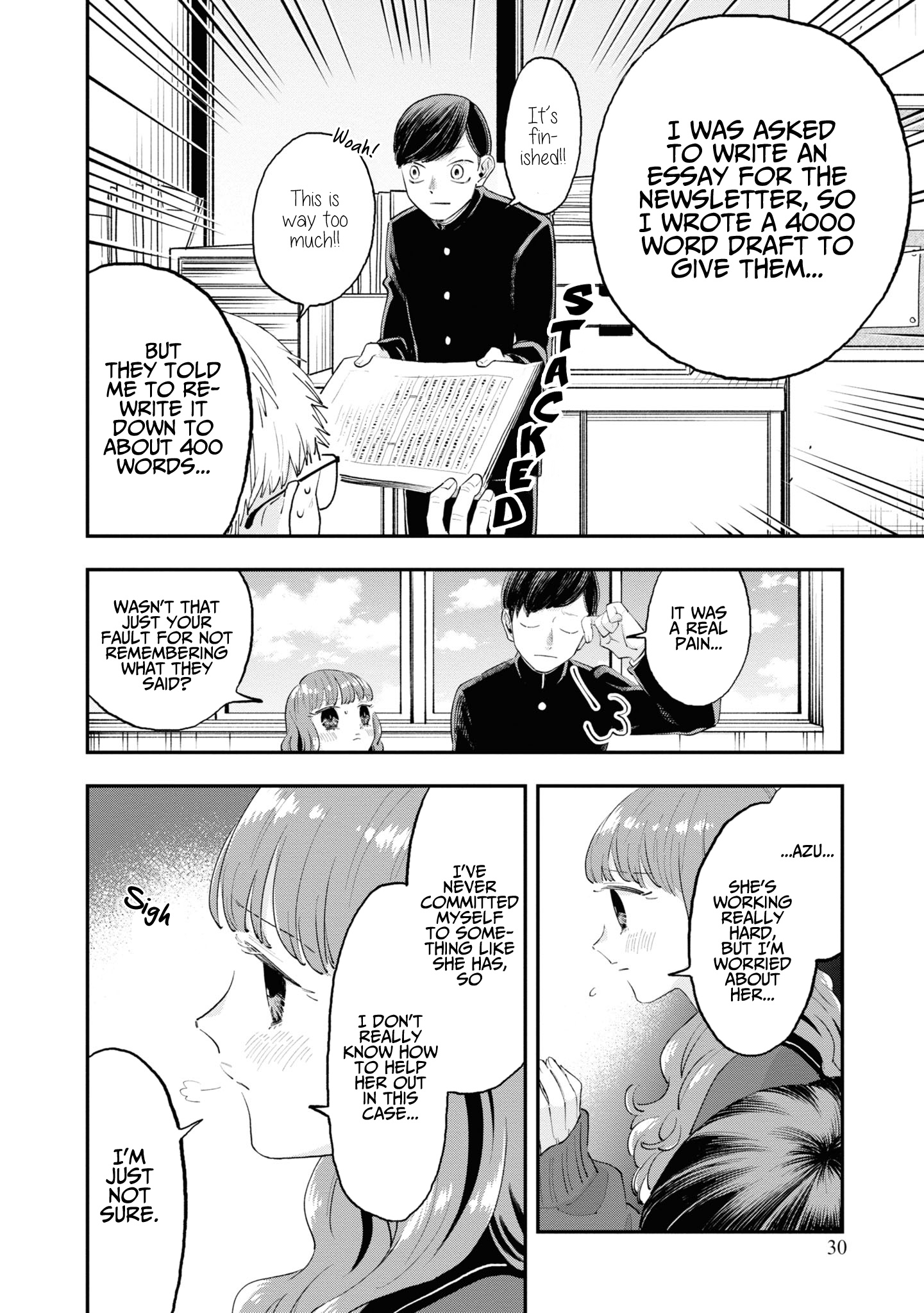 The Overly Straightforward Natsume-Kun Can't Properly Confess - Vol.1 Chapter 3: Solidarity