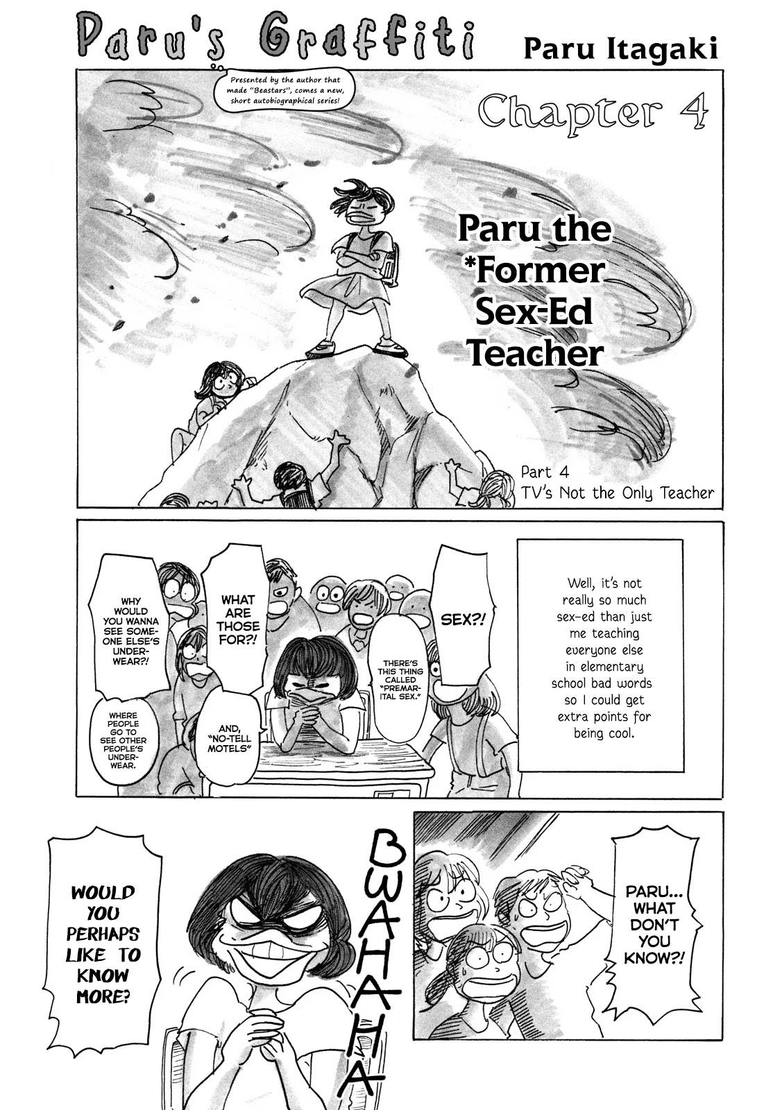 Paru's Graffiti - Chapter 4: Tv's Not The Only Teacher