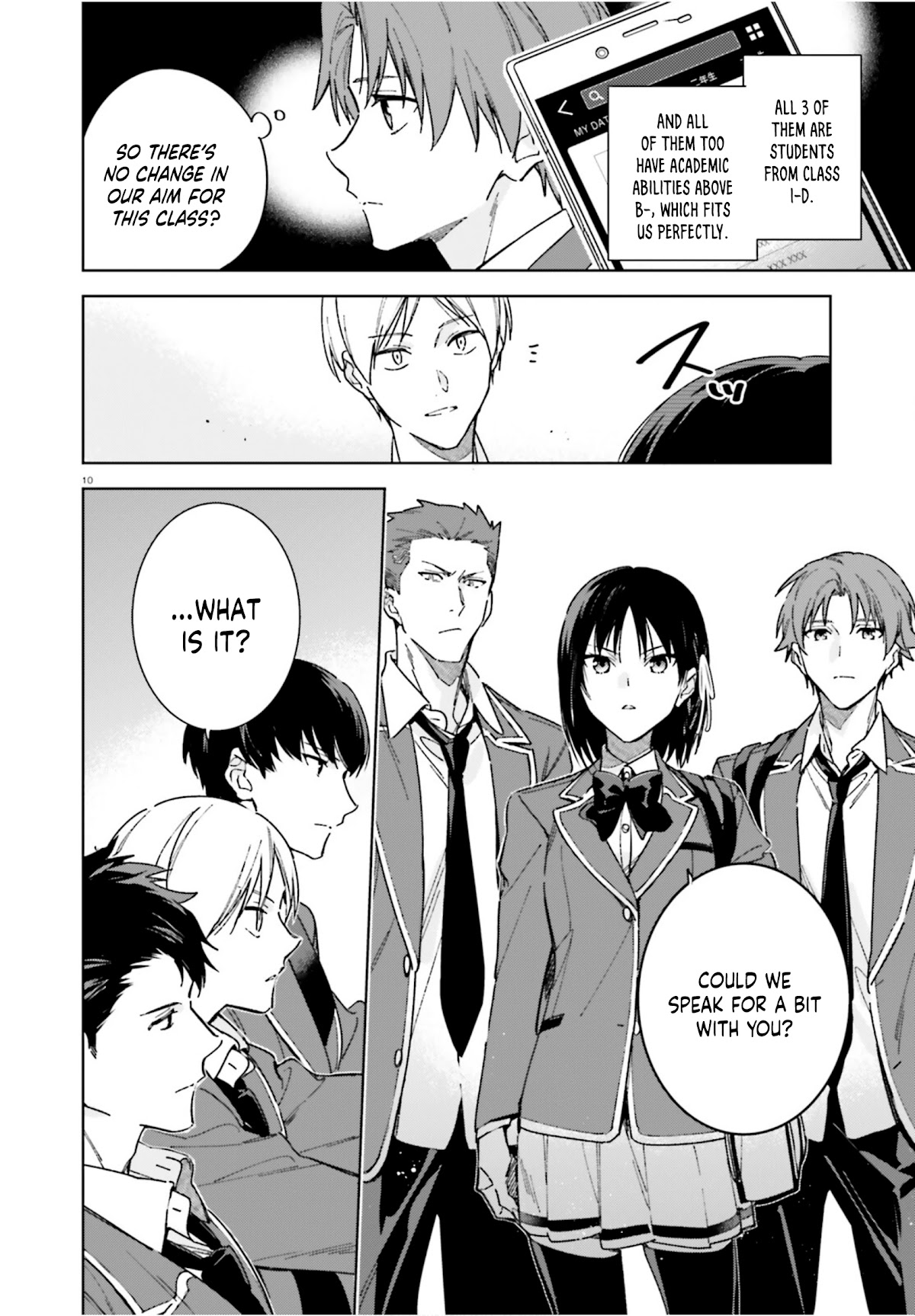 Youkoso Jitsuryoku Shijou Shugi No Kyoushitsu E: 2-Nensei-Hen - Chapter 4: Room 4