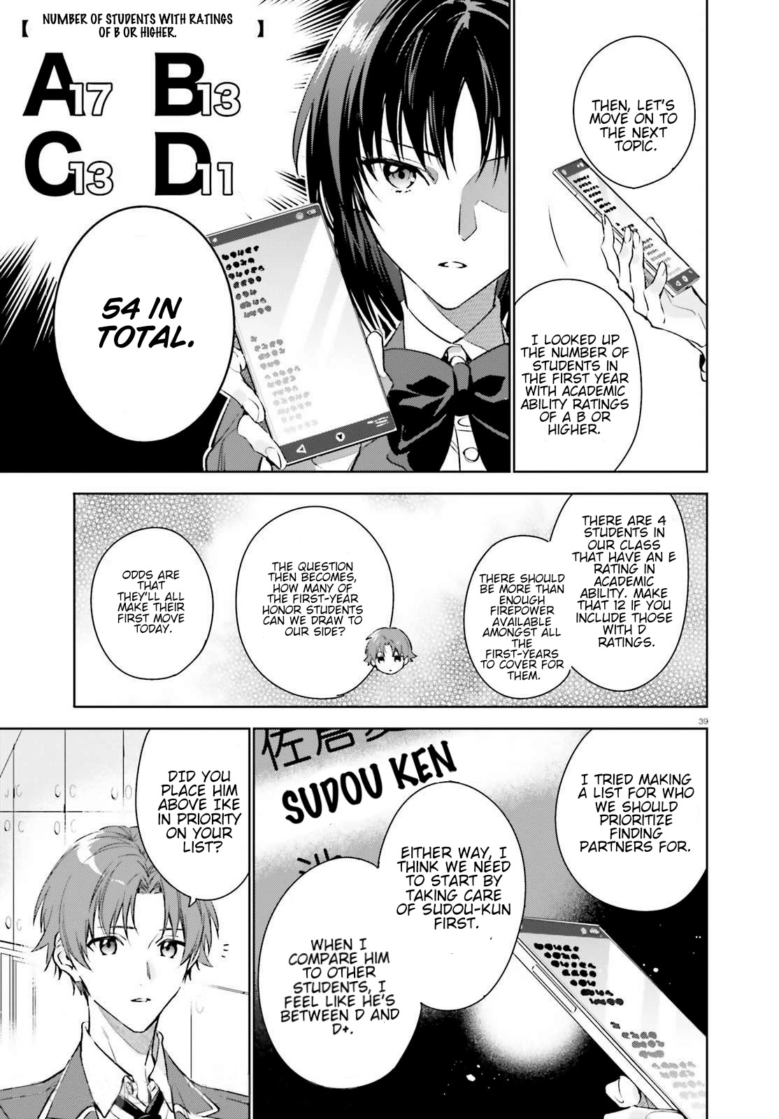 Youkoso Jitsuryoku Shijou Shugi No Kyoushitsu E: 2-Nensei-Hen - Chapter 1: Room 1