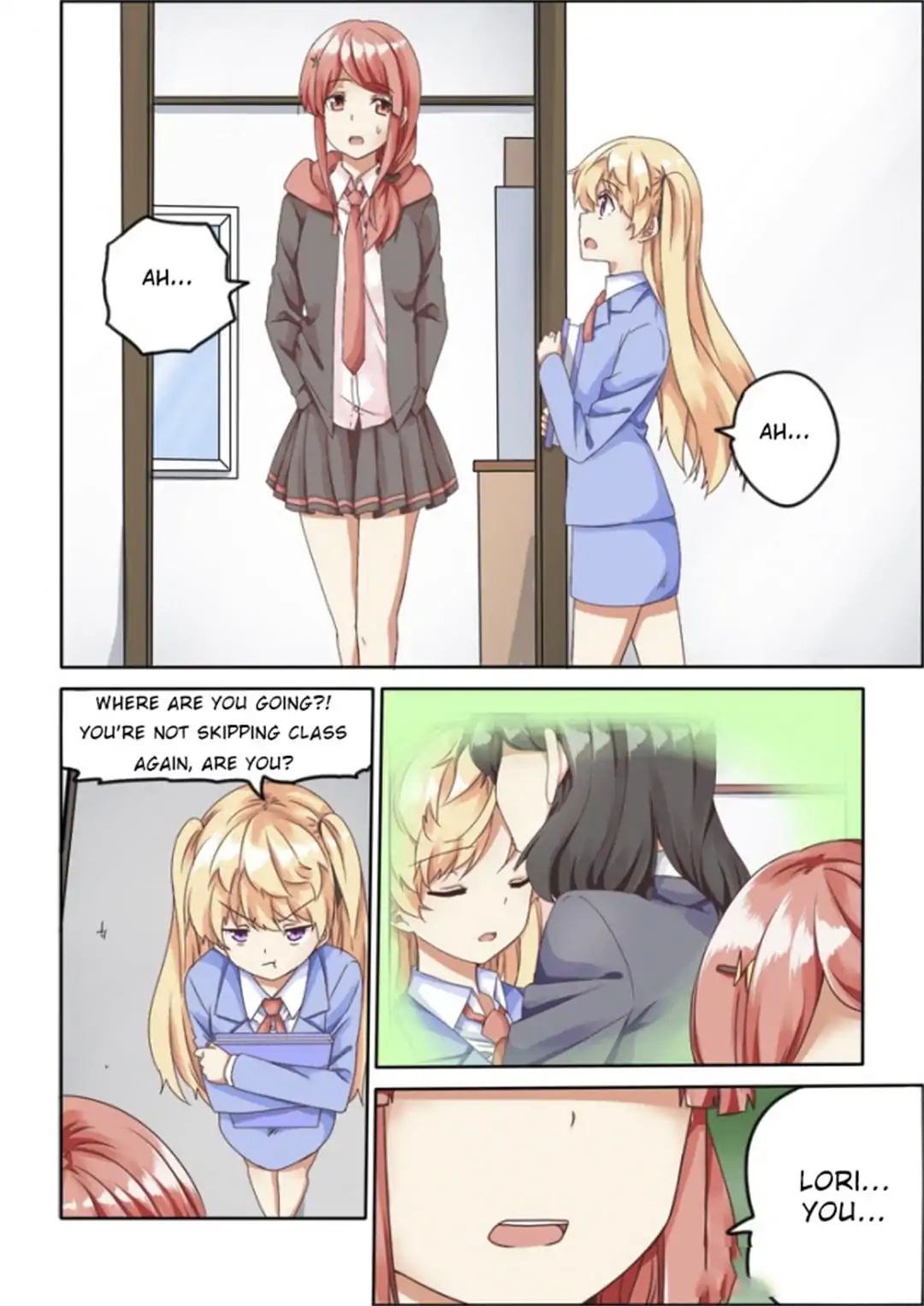 Why Did I, The Mc Of Gal Game Jump Into A World Of Yuri Comic? - Chapter 56