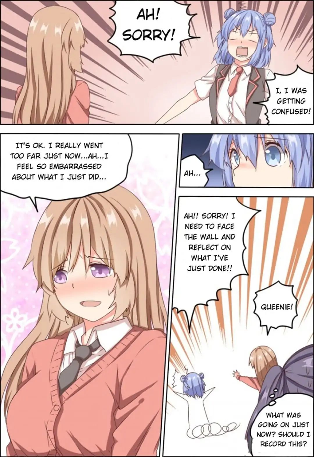 Why Did I, The Mc Of Gal Game Jump Into A World Of Yuri Comic? - Chapter 16