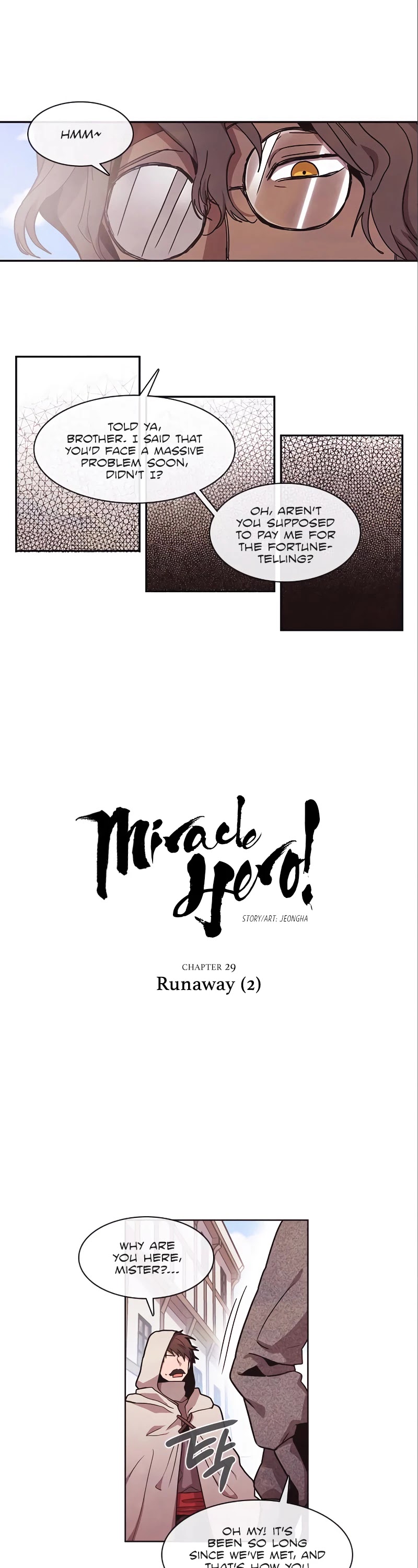 Miracle! Hero-Nim - Chapter 29: Runaway (2)