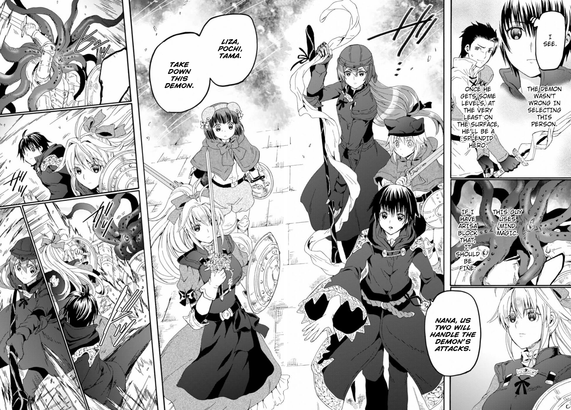 Death March Kara Hajimaru Isekai Kyousoukyoku - Chapter 59: The Demon's Fission