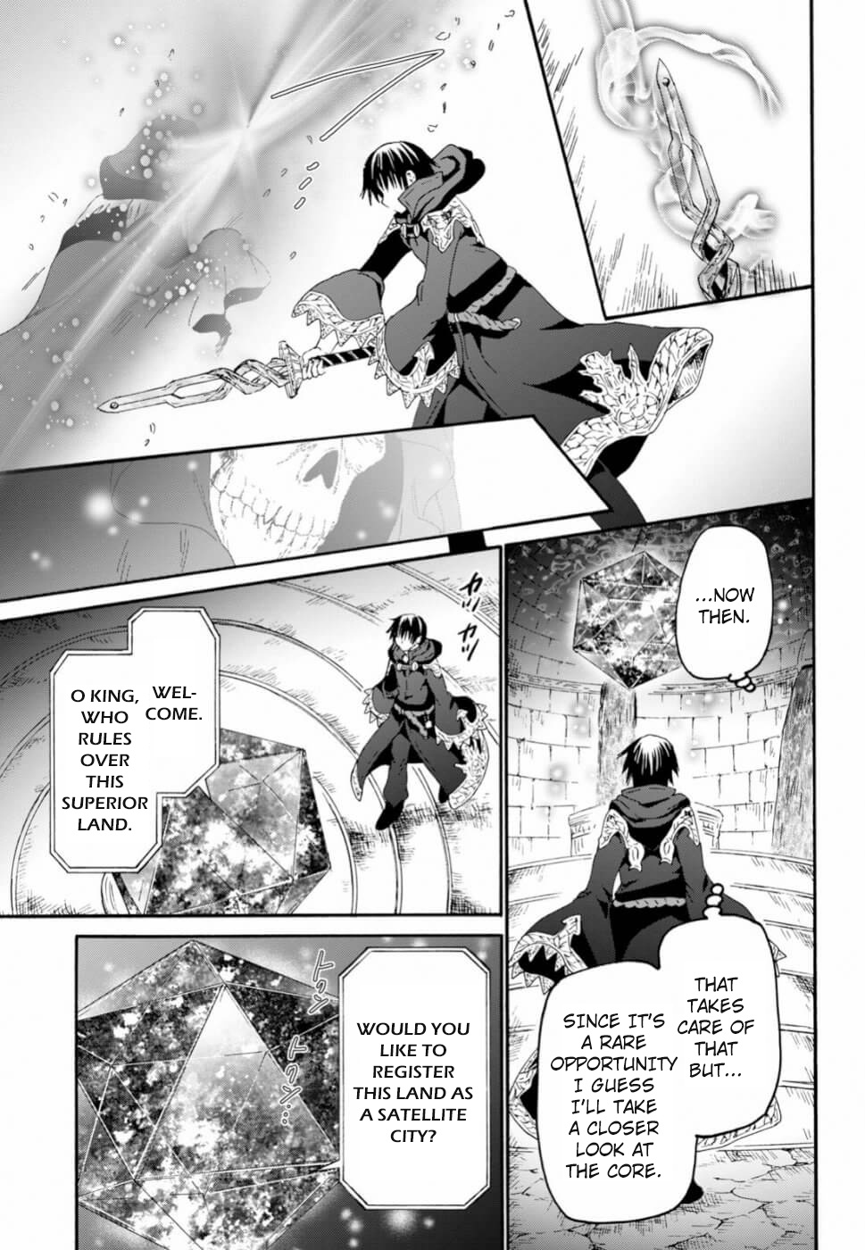 Death March Kara Hajimaru Isekai Kyousoukyoku - Chapter 60: The Place Of The City Core