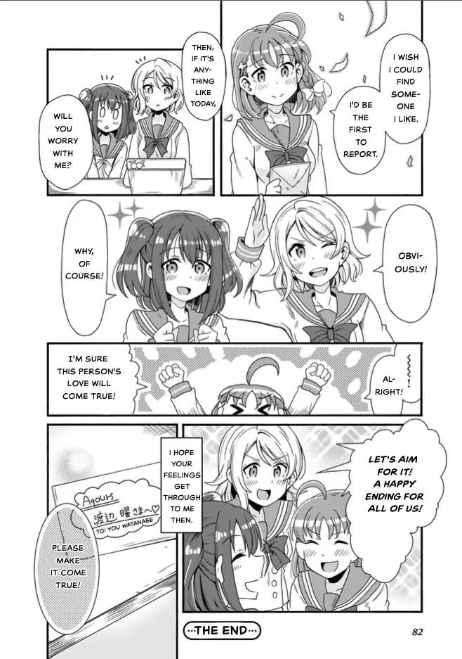 Love Live! Sunshine!! Cyaron! Comic Anthology - Chapter 6: Kinmirai Happy End