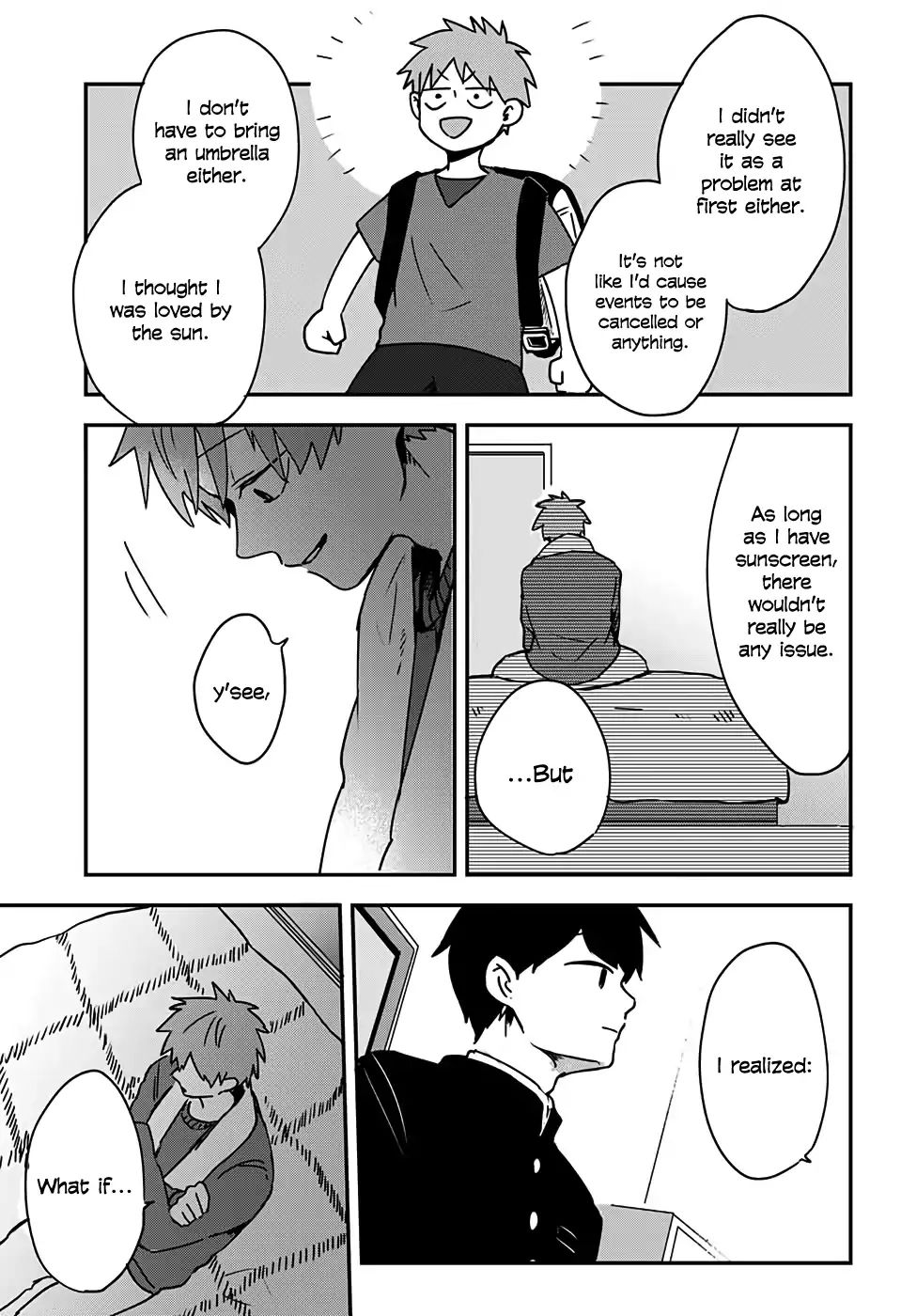 Migihara's Short Manga - Vol.3 Chapter 4: The Shut-In Sun-Boy (Oneshot)