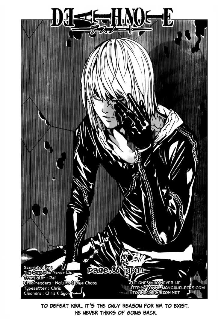 Death Note - Vol.10 Chapter 86