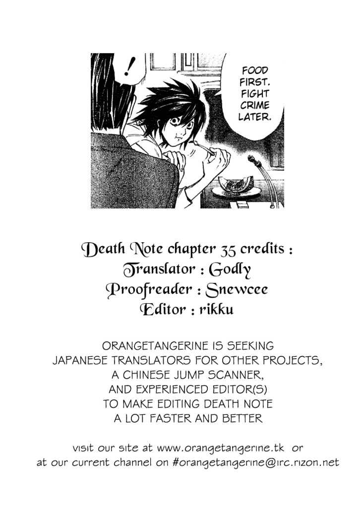 Death Note - Vol.5 Chapter 35