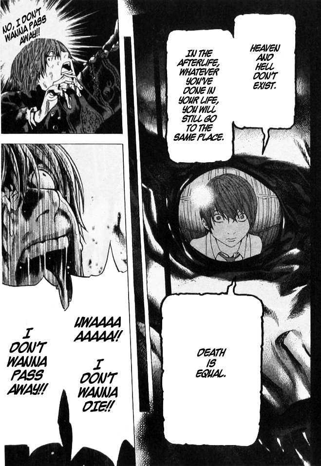 Death Note - Vol.12 Chapter 107 : Curtain