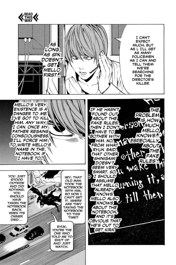 Death Note - Vol.9 Chapter 74 : A Fine Performance