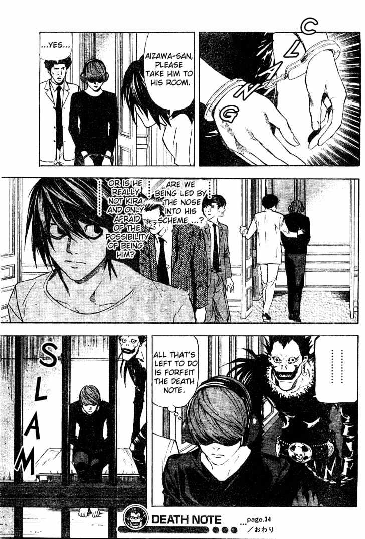 Death Note - Vol.4 Chapter 34